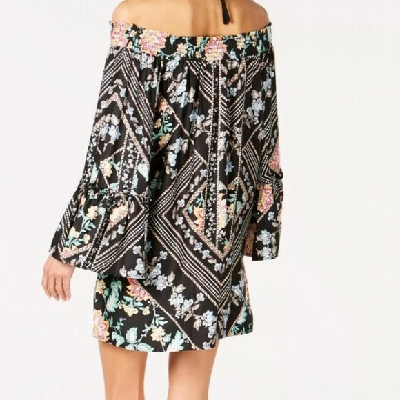 Nanette Lepore Tunic Cover Up Off-The-Shoulder - Picture 2 of 5